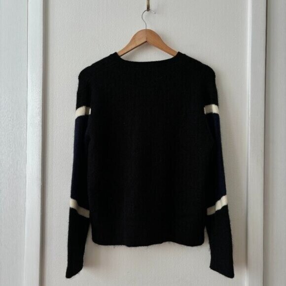 Neil Barrett Modernist Mohair-Blend Crew Neck Sweater - Picture 9 of 11